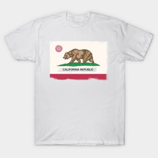 Washed California flag T-Shirt